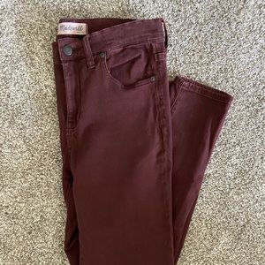 Madewell Skinny Jeans